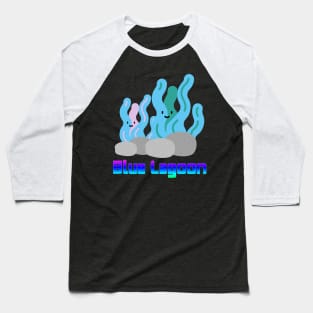 Blue Lagoon, The Story of the Sea, coral reefs Baseball T-Shirt